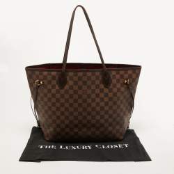 Louis Vuitton Damier Ebene Canvas Neverfull MM Bag