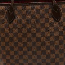 Louis Vuitton Damier Ebene Canvas Neverfull MM Bag