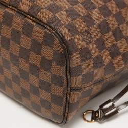 Louis Vuitton Damier Ebene Canvas Neverfull MM Bag