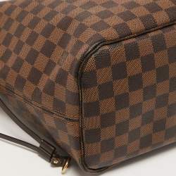 Louis Vuitton Damier Ebene Canvas Neverfull MM Bag