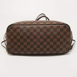 Louis Vuitton Damier Ebene Canvas Neverfull MM Bag
