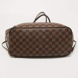 Louis Vuitton Damier Ebene Canvas Neverfull MM Bag