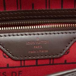 Louis Vuitton Damier Ebene Canvas Neverfull PM Bag