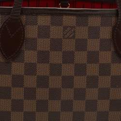 Louis Vuitton Damier Ebene Canvas Neverfull PM Bag