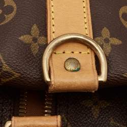Pre Owned Louis Vuitton Monogram Canvas Keepall Bandouliere 55 Bag