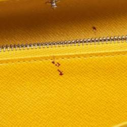 Louis Vuitton Citron Epi Leather Sarah Wallet