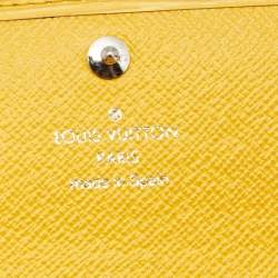 Louis Vuitton Citron Epi Leather Sarah Wallet