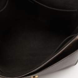 Pre Owned Louis Vuitton Black Monogram Canvas and Leather Marignan Bag