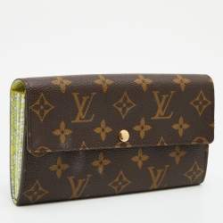 Louis Vuitton Monogram Canvas Fleuri Sarah Wallet 