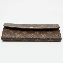 Louis Vuitton Monogram Canvas Fleuri Sarah Wallet 