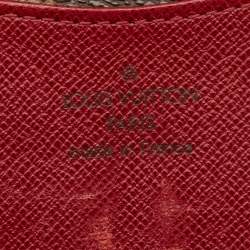 Louis Vuitton Red Monogram Canvas Josephine Wallet 