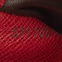 Louis Vuitton Red Monogram Canvas Josephine Wallet 