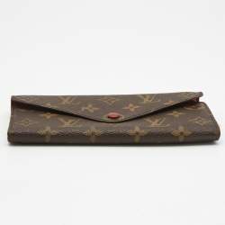 Louis Vuitton Red Monogram Canvas Josephine Wallet 