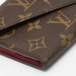 Louis Vuitton Red Monogram Canvas Josephine Wallet 