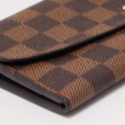 Louis Vuitton Damier Ebene Canvas Emilie Wallet
