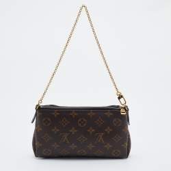 Pre Owned Louis Vuitton Monogram Canvas Pallas Chain Clutch