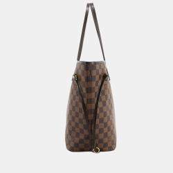 Louis Vuitton Brown Damier Ebene Canvas Neverfull MM Tote Bag