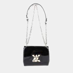 Louis Vuitton - Authenticated Handbag - Patent Leather Black Plain for Women, Very Good Condition