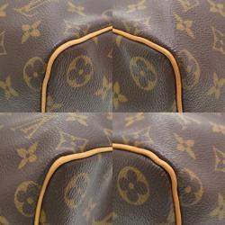 Pre Owned Louis Vuitton Brown Monogram Canvas Speedy 40 Top Handle Bag