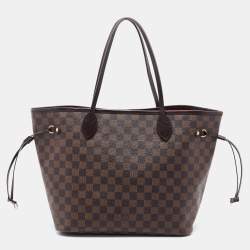 Louis Vuitton Damier Ebene Canvas Neverfull MM Bag
