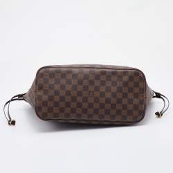 Louis Vuitton Damier Ebene Canvas Neverfull MM Bag