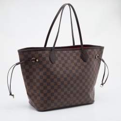 Louis Vuitton Damier Ebene Canvas Neverfull MM Bag