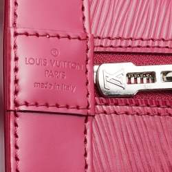 Pre Owned Louis Vuitton Fuchsia Epi Leather Alma PM Bag