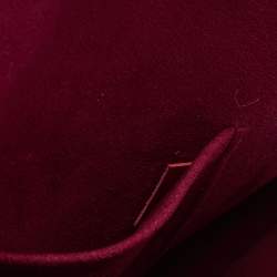 Pre Owned Louis Vuitton Fuchsia Epi Leather Alma PM Bag