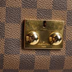 Pre Owned Louis Vuitton Damier Ebene Canvas Croisette Bag