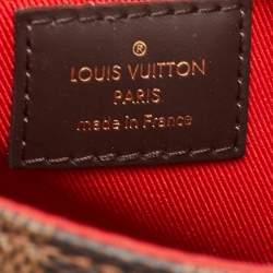 Pre Owned Louis Vuitton Damier Ebene Canvas Croisette Bag