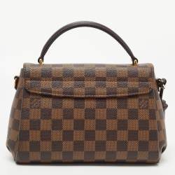 Pre Owned Louis Vuitton Damier Ebene Canvas Croisette Bag