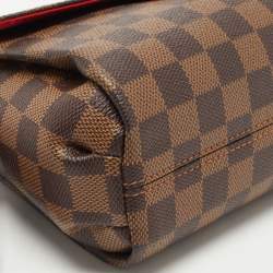 Pre Owned Louis Vuitton Damier Ebene Canvas Croisette Bag