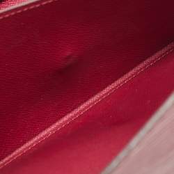 Louis Vuitton Fuchsia Epi Leather and Monogram Canvas Marie-Lou Long Wallet