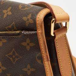 Pre Owned Louis Vuitton Monogram Canvas Menilmontant MM Bag