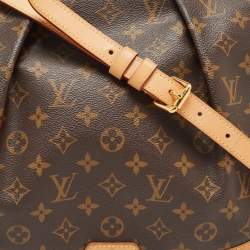 Pre Owned Louis Vuitton Monogram Canvas Menilmontant MM Bag