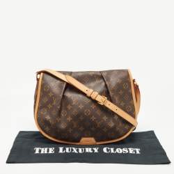 Pre Owned Louis Vuitton Monogram Canvas Menilmontant MM Bag