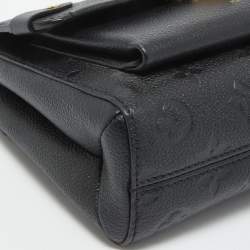 Pre Owned Louis Vuitton Black Monogram Empreinte Leather Vavin BB Bag