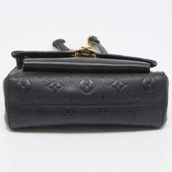 Pre Owned Louis Vuitton Black Monogram Empreinte Leather Vavin BB Bag
