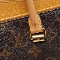 Pre Owned Louis Vuitton Saffran Monogram Canvas Pallas MM Bag