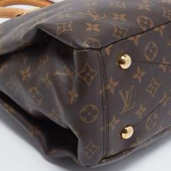 Pre Owned Louis Vuitton Saffran Monogram Canvas Pallas MM Bag
