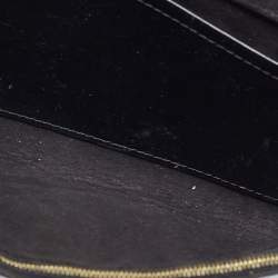 Pre Owned Louis Vuitton Black Leather Louise Chain Clutch