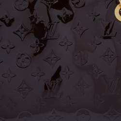 Pre Owned Louis Vuitton Amarante Monogram Vernis Virginia MM Bag              