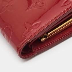 Louis Vuitton Pomme D’amour Monogram Vernis Portefeuille Viennois Wallet