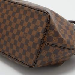 Pre Owned Louis Vuitton Damier Ebene Canvas and Leather Westminister GM Bag