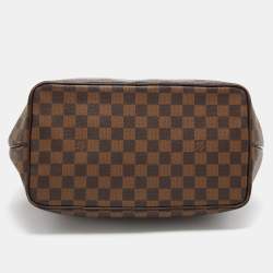 Pre Owned Louis Vuitton Damier Ebene Canvas and Leather Westminister GM Bag