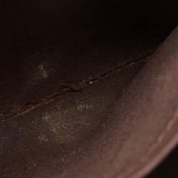 Pre Owned Louis Vuitton Amarante Monogram Vernis  Alma PM Bag