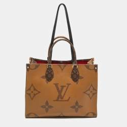 Pre Owned Louis Vuitton Reverse Monogram Canvas Giant Onthego MM Bag