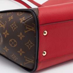 Pre Owned Louis Vuitton Cherry Monogram Canvas and Leather Kimono Bag