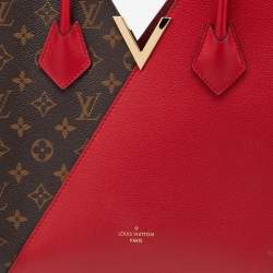 Pre Owned Louis Vuitton Cherry Monogram Canvas and Leather Kimono Bag