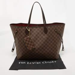 Louis Vuitton Damier Ebene Canvas Neverfull GM Bag